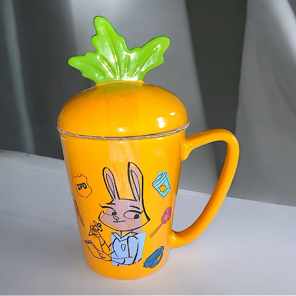 🏰 - Disney Parks Exclusive - Zootopia - Judy Hopps Ceramic Mug with Lid